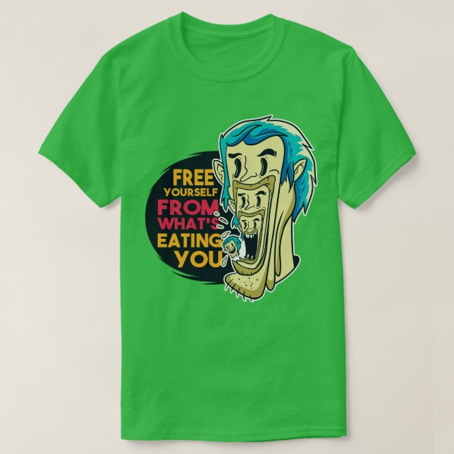 Camiseta Liberte-Se Do Que Te Come (Frente do Design)