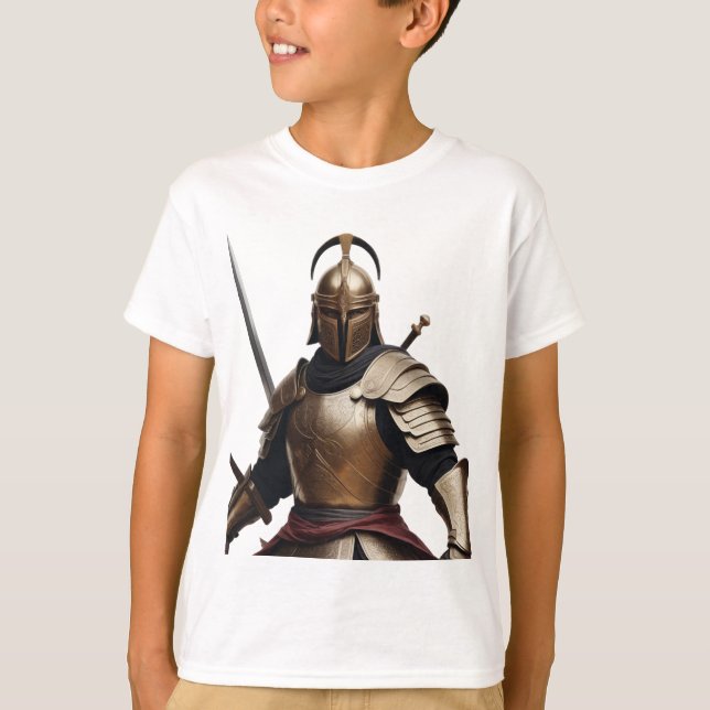 Camiseta 🎨 Liberte Seu Guerreiro Interior Com Imagem Negra (Frente)