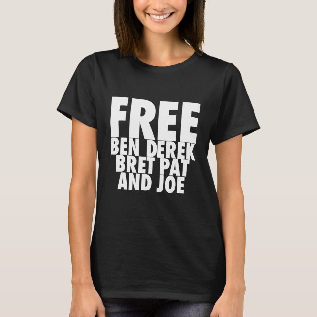Camiseta Libertem Ben Derek Libertem Ben Derek Bret Pat e J (Frente)