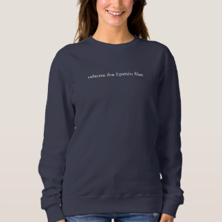 Camiseta "Libertem os arquivos de Epstein"