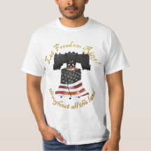 Liberty Bell com Bandeira Americana - Deixe a Libe