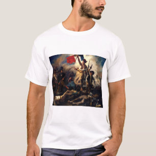 Camiseta Liberty Liderando as Pessoas, Eugene Delacroix