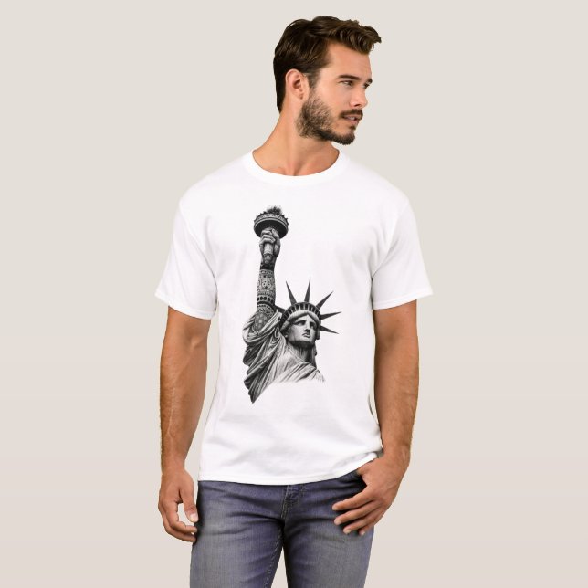 Camiseta Liberty Reimagined (Frente Completa)