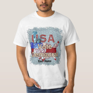 Camiseta Liberty Vote Democrat