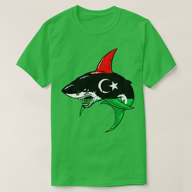 Camiseta líbia 5 (Frente do Design)