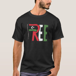 Camiseta Líbia livre