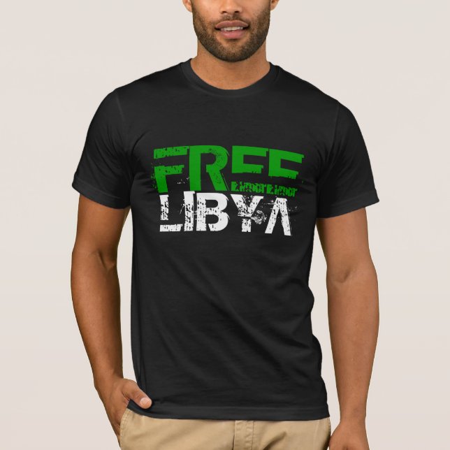 CAMISETA LÍBIA LIVRE (Frente)