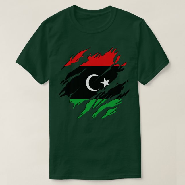 Camiseta Líbia sempre (Frente do Design)