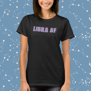 Camiseta Libra AF Bold Zodiac
