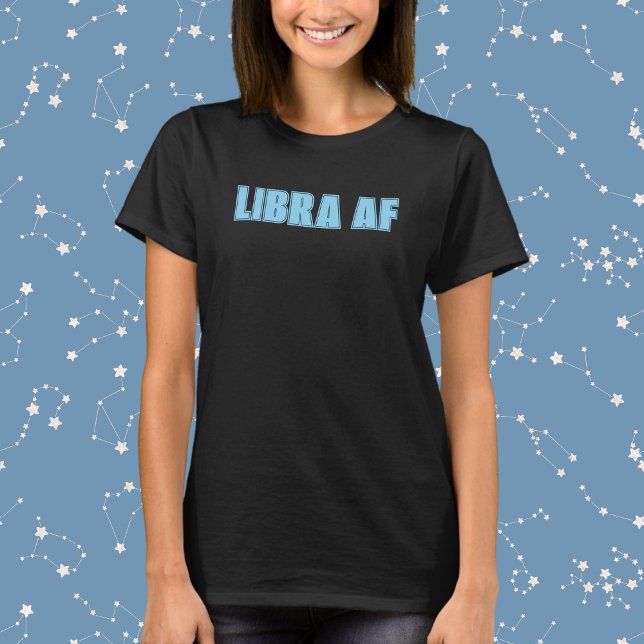 Camiseta Libra AF Bold Zodiac (Criador carregado)