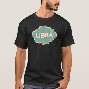 Camiseta Libra AF Zodíaco Sinal de Aniversário Horoscópio d