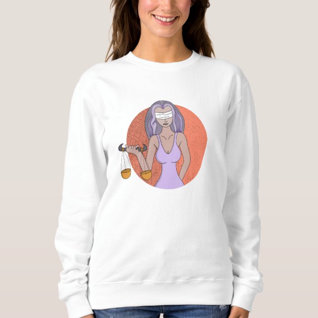 Camiseta Libra e a Senhora da Justiça (Frente)