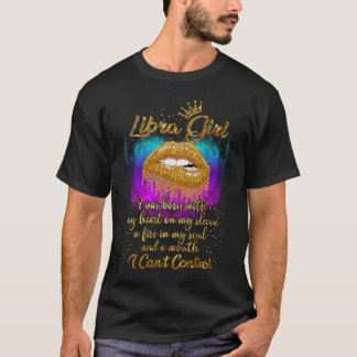 Camiseta Libra Girl Birthday de 23 de setembro a 22 de outu