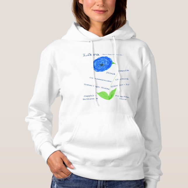 Camiseta Libra Hoodie (Frente)