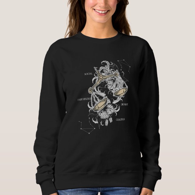 Camiseta Libra Zodiac Sign   (Frente)