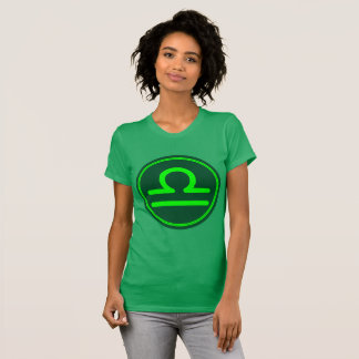 Camiseta Libra Zodiac - Símbolo Green Mix