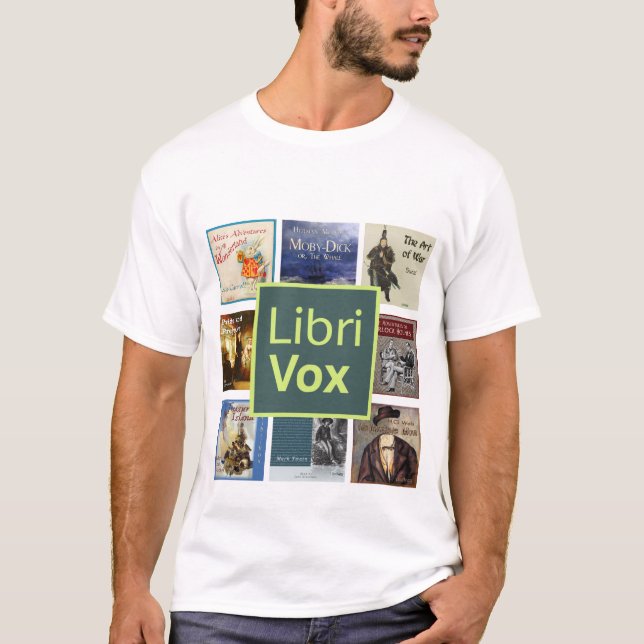 Camiseta LibriVox Shirt - Style 1 (Frente)