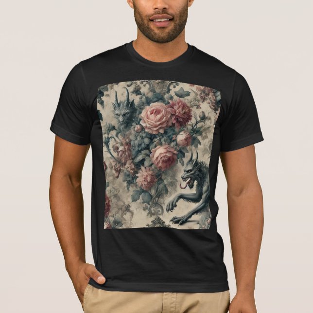 Camiseta Licanos & Canções de Ninar – Design Gótico Vitoria (Frente)
