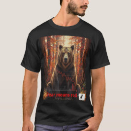 Camiseta Lição 2: Urso significa vermelho