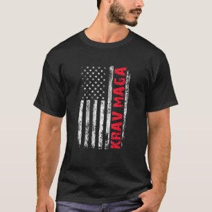 Camiseta Lição de Autodefesa Krav Maga Lutando Lutar Amor