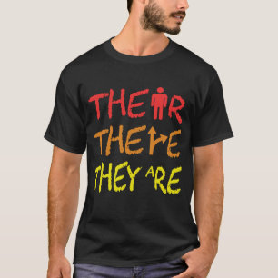 Camiseta Lição de Gramática Inglesa Lá Eles são Professores