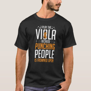 Camiseta Lição do Jogador de Notas de Música do Instrumento