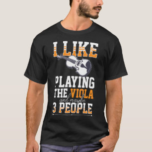 Camiseta Lição do Jogador de Notas de Música do Instrumento