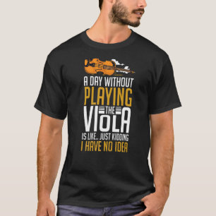 Camiseta Lição do Jogador de Notas de Música do Instrumento