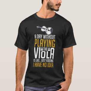 Camiseta Lição do Jogador de Notas de Música do Instrumento