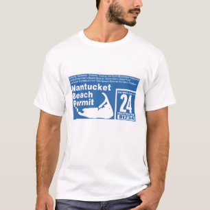 Camiseta Licença de praia de Nantucket 2024