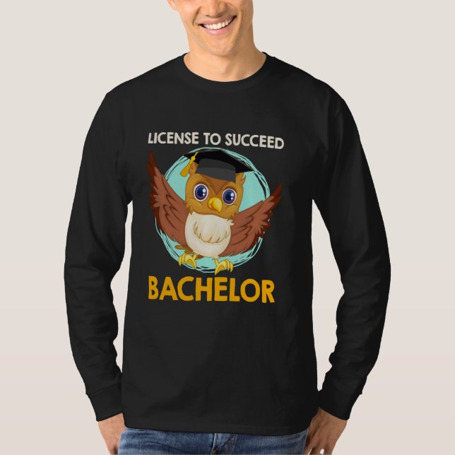Camiseta LICENÇA DE solteiro PARA Formando DE SOLTEIRO BEM- (Frente)