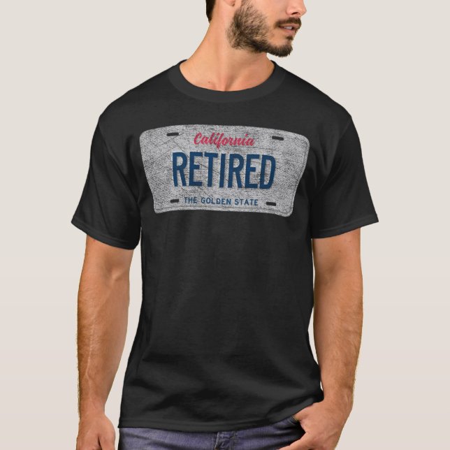 Camiseta Licença de Vanity do Estado da CA REFORÇADA (Frente)