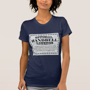 Camiseta Licença do Handbell
