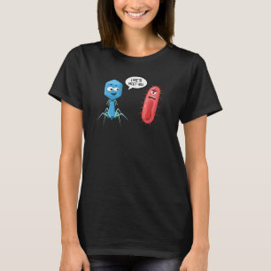 Camiseta Licença Para Conhecê-Lo Bacteriófago 2