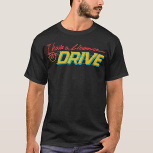 Camiseta Licença para dirigir
