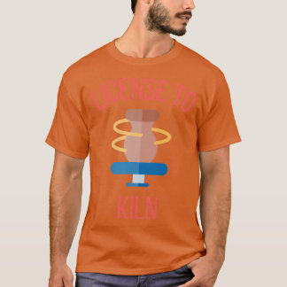 Camiseta Licença para Matar Cerâmica de Potência Clay 4