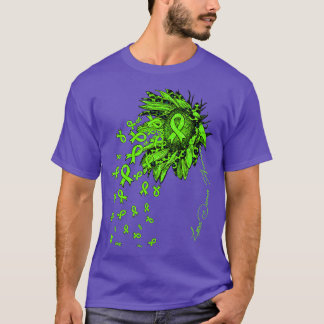 Camiseta Licença Sensibilização para a doença de Lyme Flore