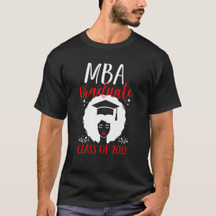 Camiseta Licenciado em MBA 2021 para Graduação em Graduação