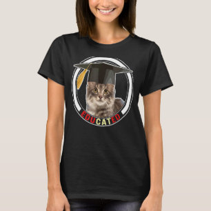 Camiseta Licenciado para Boné de formatura de Cat College H