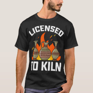 Camiseta Licenciado Para Forno - Artista de Cerâmica Divert