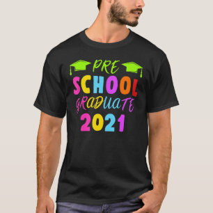 Camiseta Licenciado Pré-escolar do Formando 2021