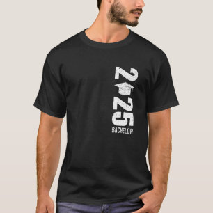 Camiseta Licenciatura BACHELOR 2025 Festa de Solteiro Gra