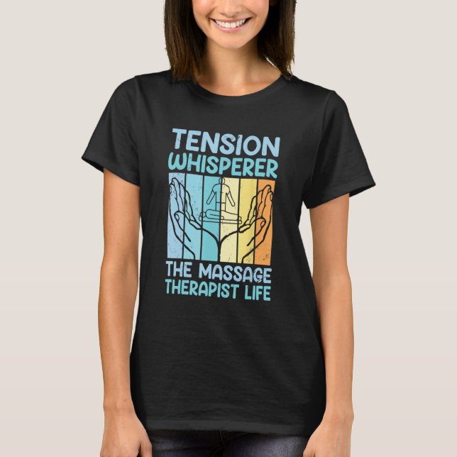 Camiseta Licensed Massage Therapist Massage Therapy Massagi (Frente)