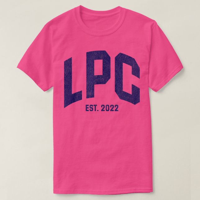Camiseta Licensed Professional Advisor LPC Graduação 202 (Frente do Design)