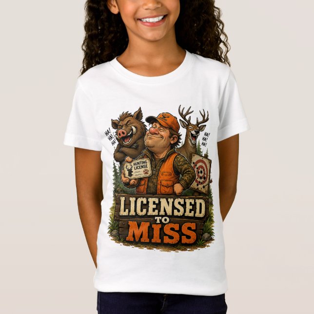 Camiseta Licensed To Miss (Frente)