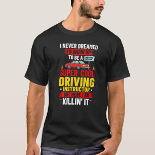 Camiseta Lições de Escola de Instrutor de Condução Educação