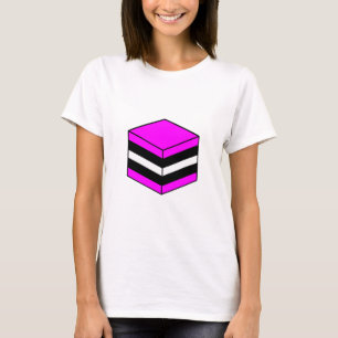 Camiseta Licorice All Sorce - Magenta, Branco e Preto