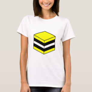 Camiseta Licorice All Sorice - Amarelo, Branco e Preto