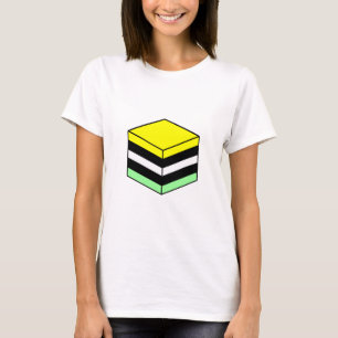Camiseta Licorice All Sorice - Amarelo, Verde, Branco e Pre