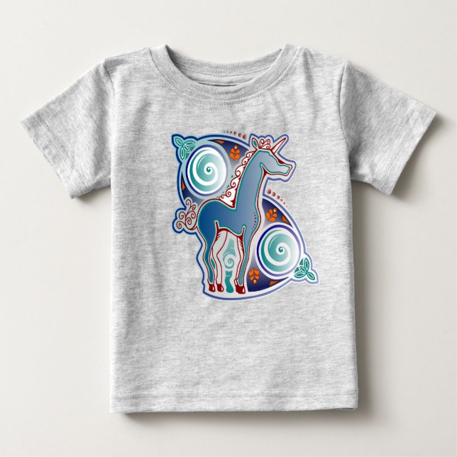Camiseta Licorne celtique (Frente)